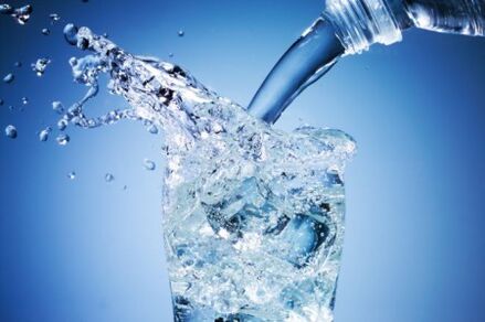 Water is the basis of a lazy diet.
