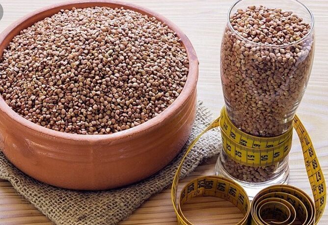 Buckwheat monodiet for 3 days.