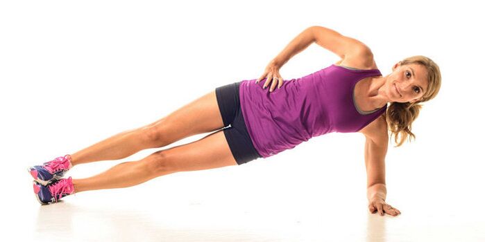 “Side plank” exercise
