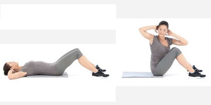 “Torso twists” exercise
