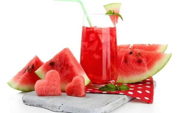 watermelon and watermelon juice for weight loss.