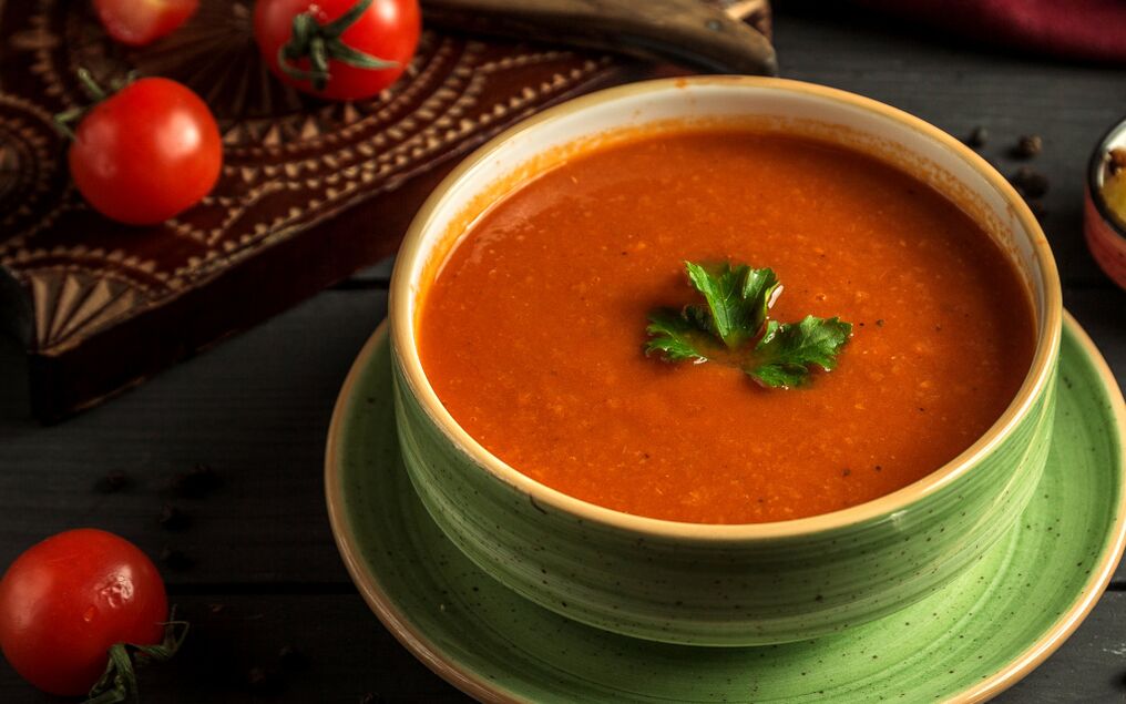 pureed vegetable soup to lose weight properly